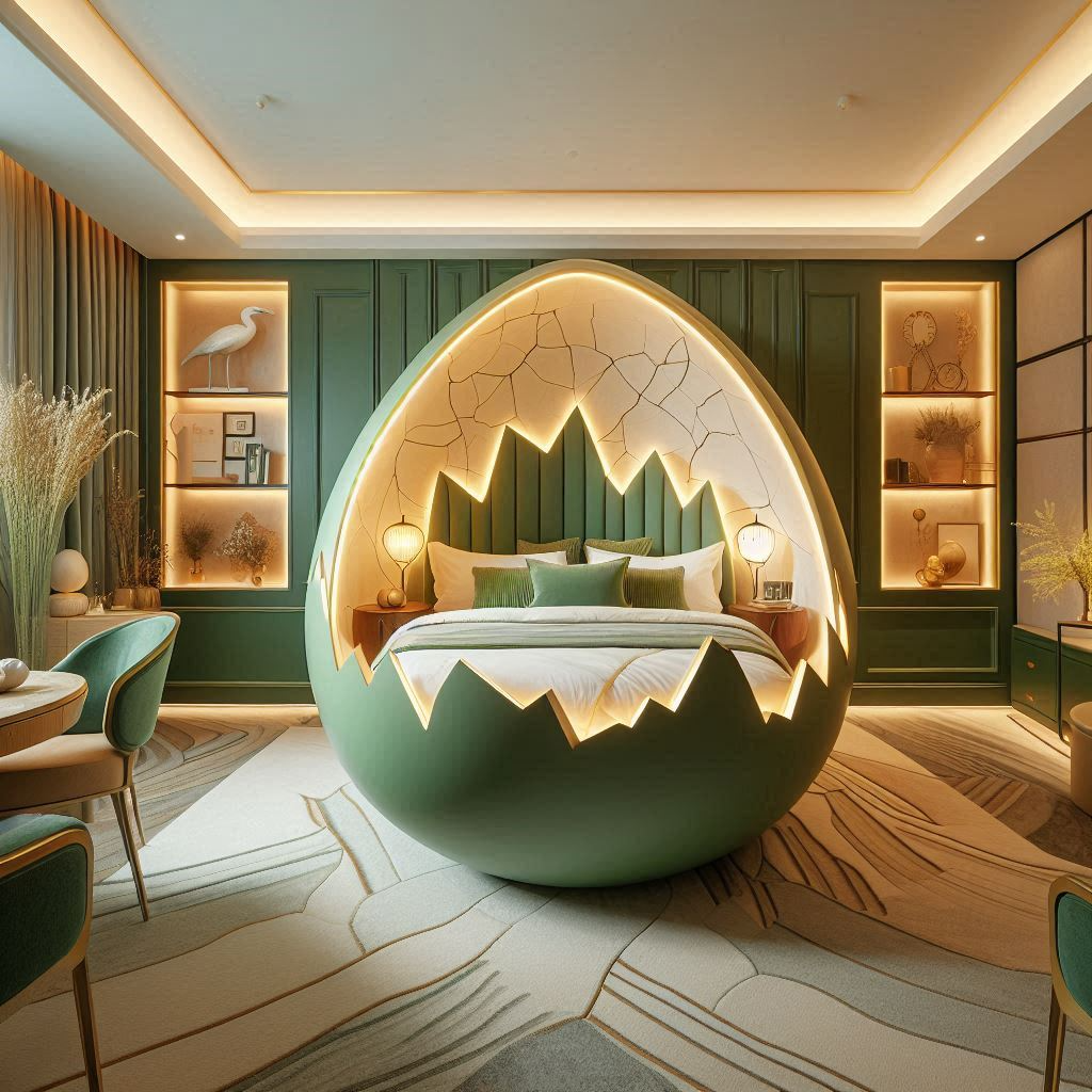 Selecting the Perfect Egg-Shaped Bed