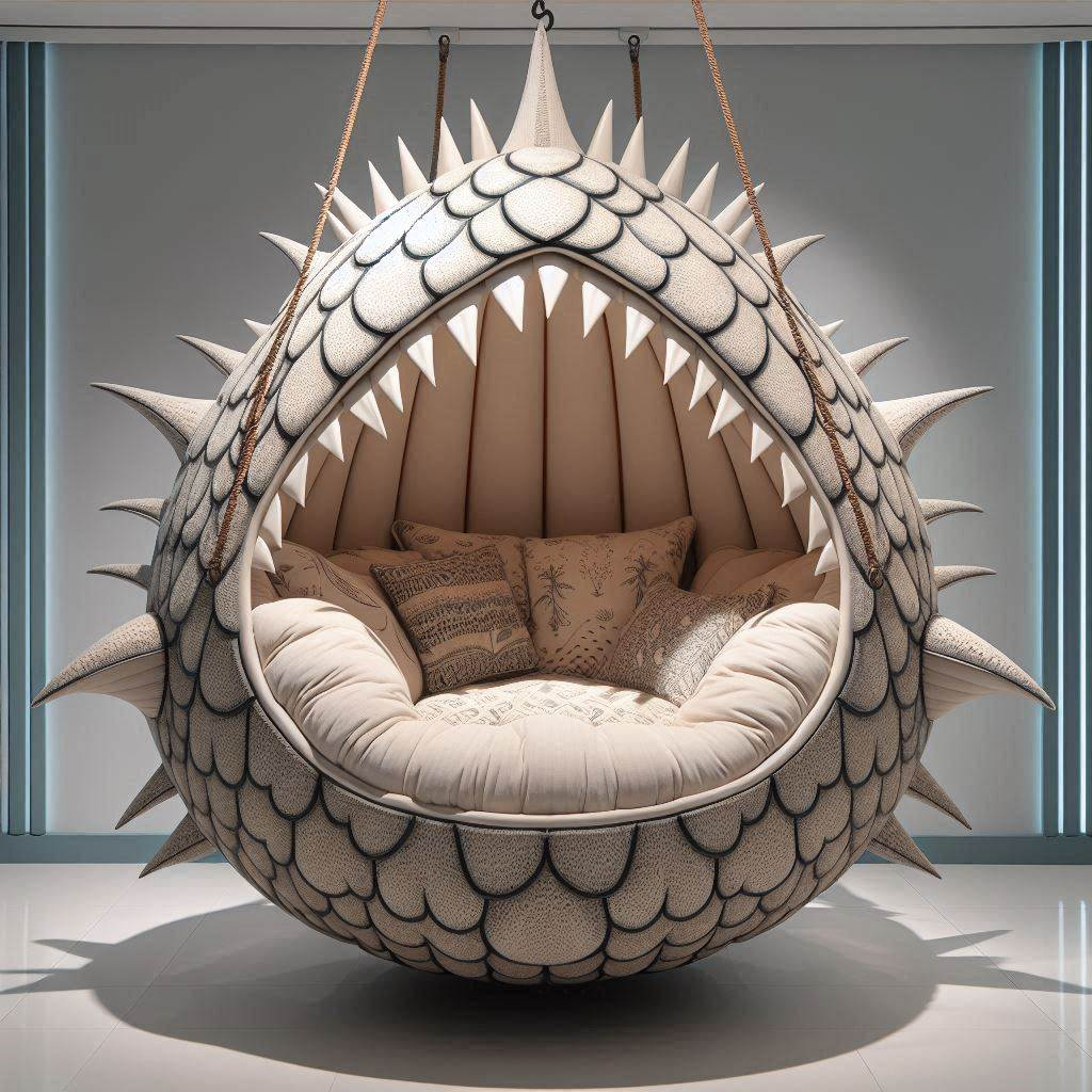 Discovering Animal-Shaped Egg Chairs