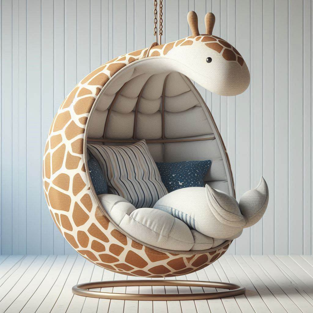 Discovering Animal-Shaped Hanging Loungers: A Wild Swing Experience