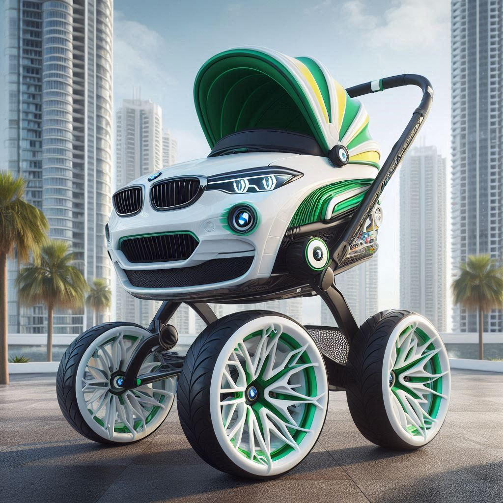 The Maclaren BMW Buggy - Sleek Design and High-Quality Materials