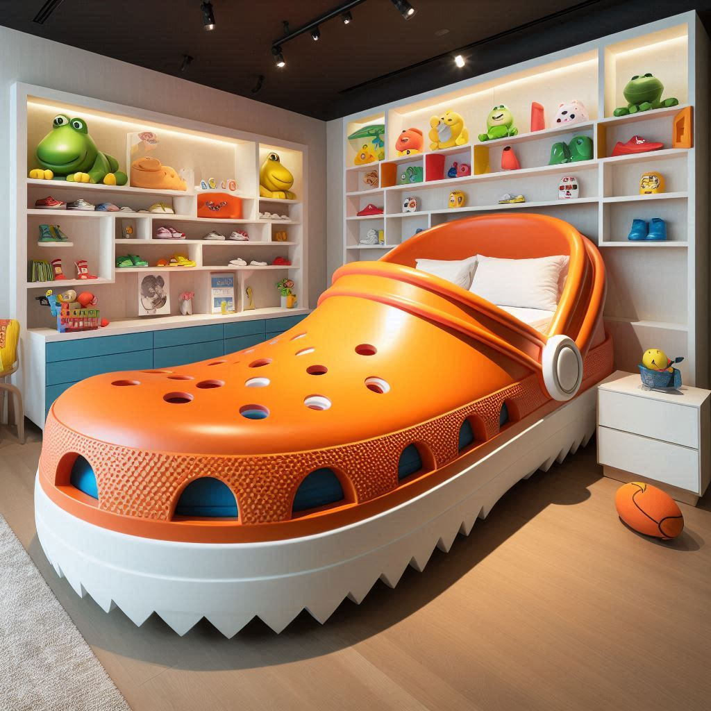 Revamping Spaces: Unleashing Creativity with Quirky Crocs Bed Design