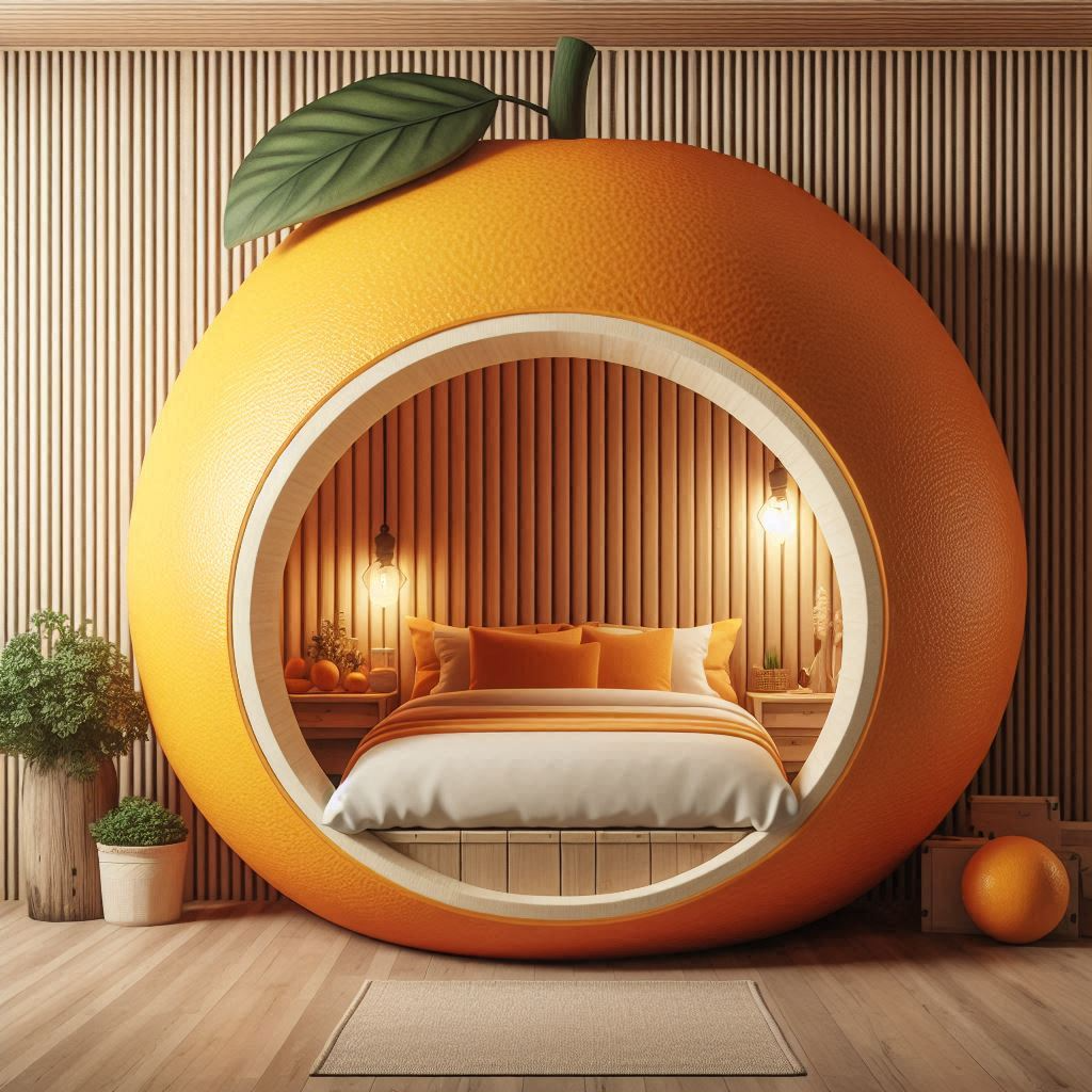 Brighten Your Room with Playful Charm: Fruit-Inspired Bedroom Decor