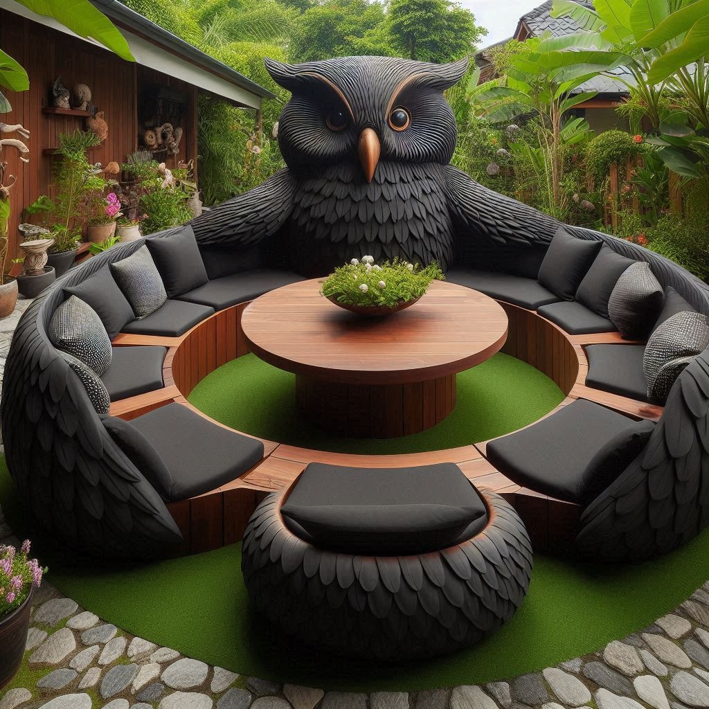 The Allure of Owl Patio Conversation Sofas