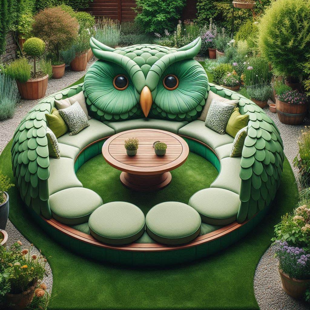 Features of Owl Patio Conversation Sofas