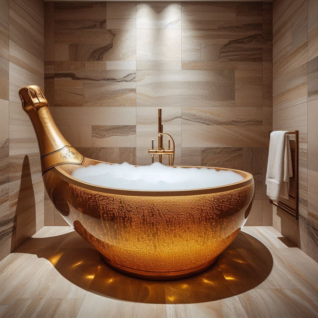 Defining Wine-Themed Bathtubs