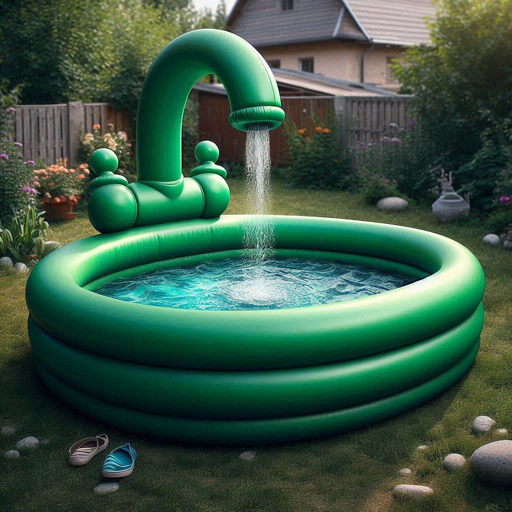 The Appeal of the Inflatable Tap Pool